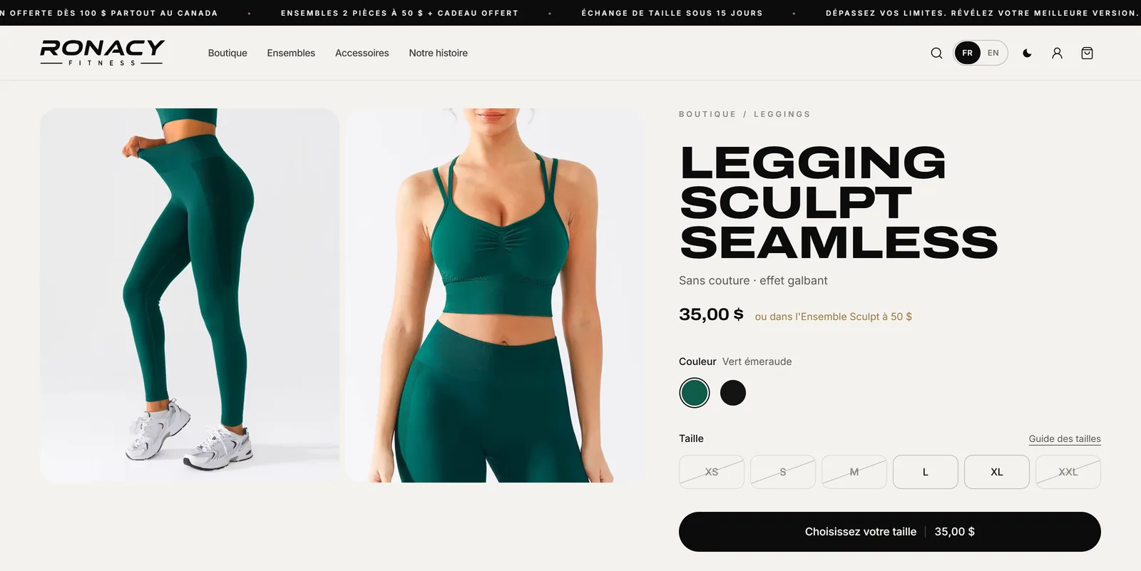 RONACY Fitness, product